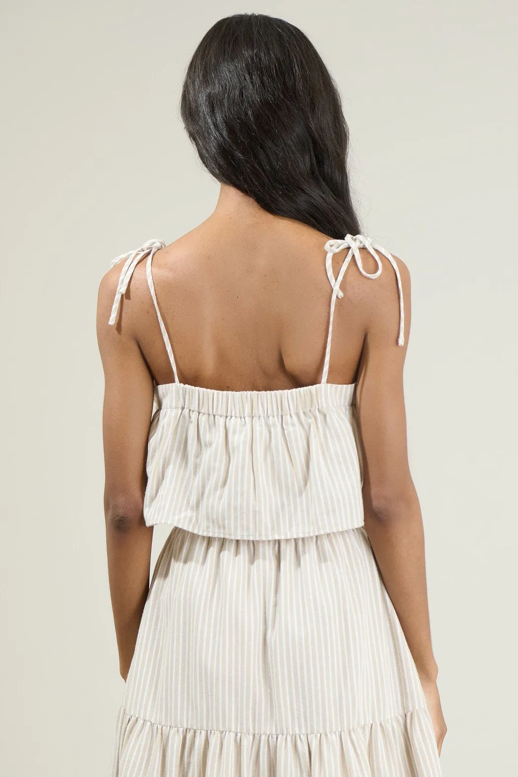 Everlanes Striped Flores Midi Skirt