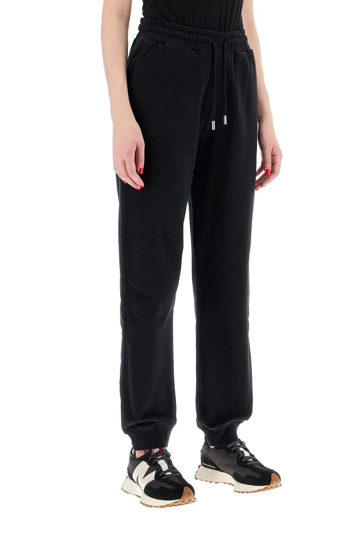 fleece cotton joggers CFWWTR0203 FRUT3858 BLACK
