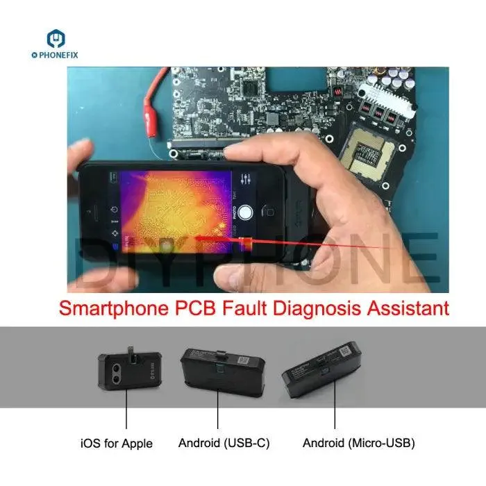 FLIR ONE PRO Thermal Camera PCB Board Fault Diagnosis Assistant