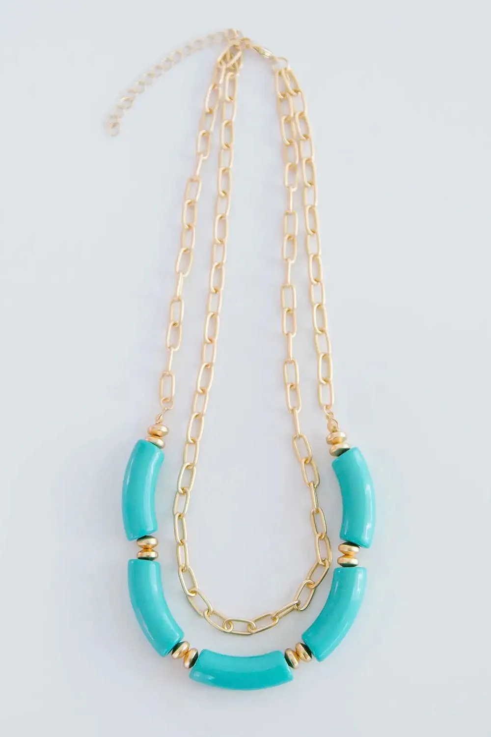 Holly Necklace - Teal