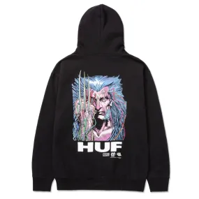 HUF X Marvel Weapon X Hoodie Black