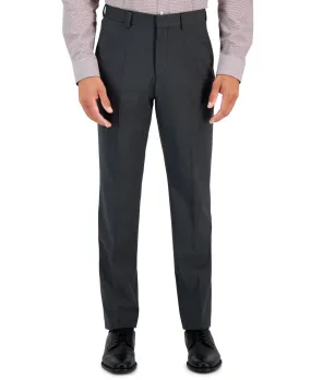 Hugo Boss Mens Modern fit Dress Pants 34 / 32 Grey Solid