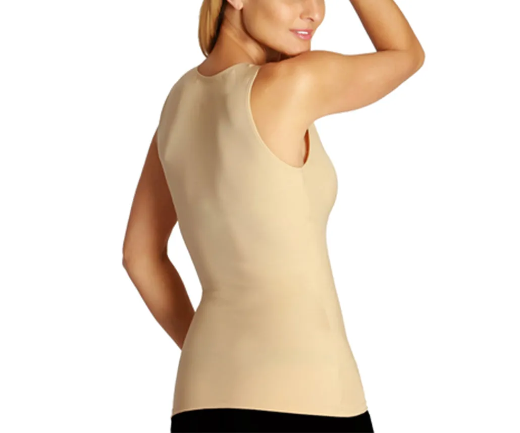 InstantFigure Shirred Tank Top Shapewear WT40011 by InstantFigure - InstaSlim - InstantRecoveryMD