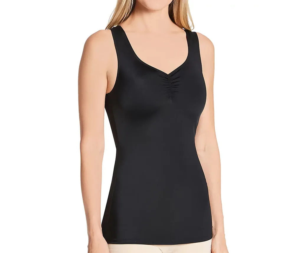 InstantFigure Shirred Tank Top Shapewear WT40011 by InstantFigure - InstaSlim - InstantRecoveryMD