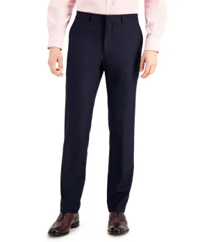 Kenneth Cole Reaction Men's Techni-Cole Suit Dress Slim-Fit Pants Navy 32 x 32