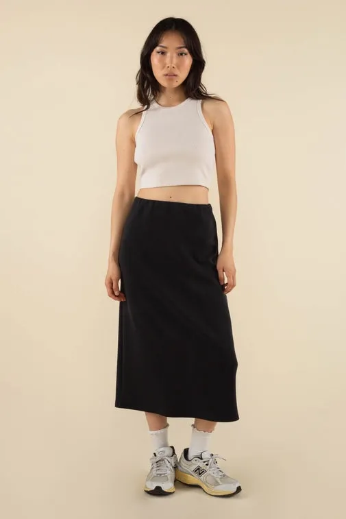 Kensie Midi Modal Skirt