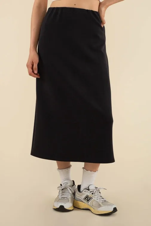 Kensie Midi Modal Skirt