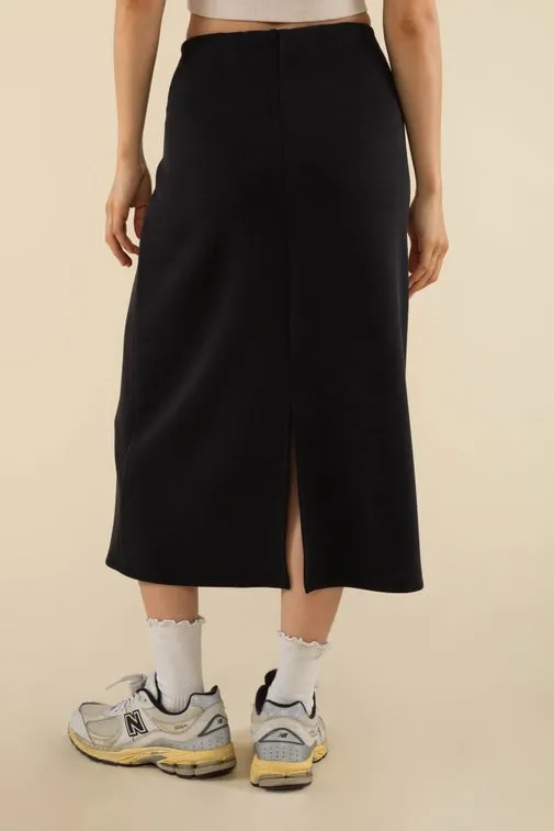 Kensie Midi Modal Skirt