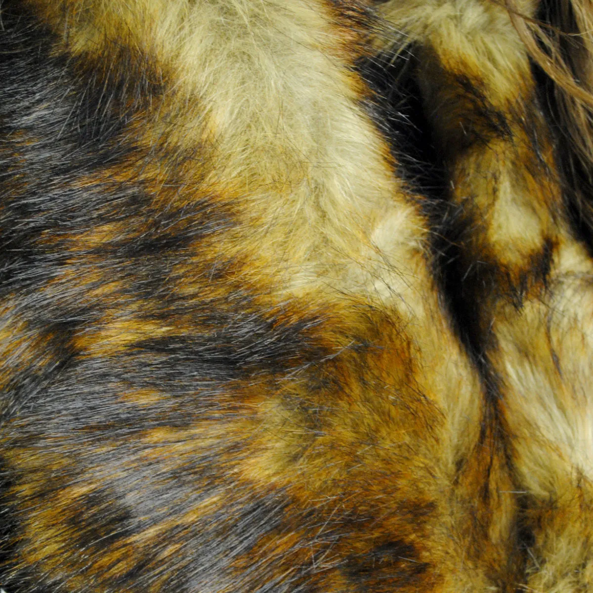 Klara Luxury Gingerbread Faux Fur Collar