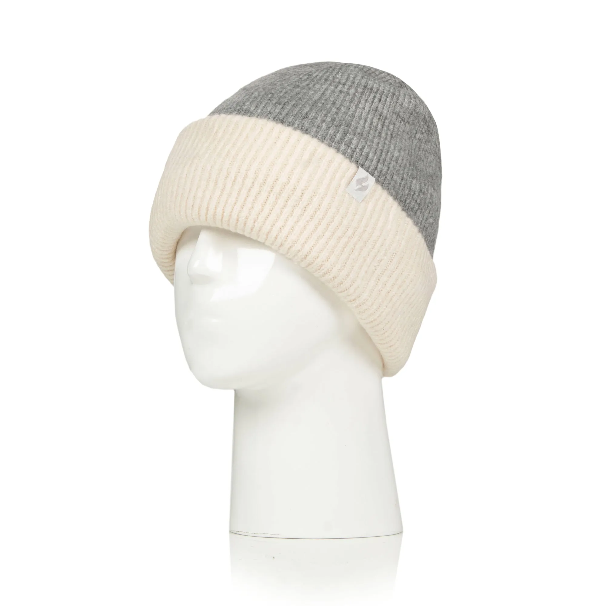 Ladies Bavaria Turnover Hat - Silver Melange
