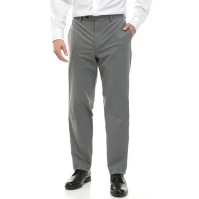 Lauren Ralph Lauren Mens Classic fit Dress Pants 34 / 34 Grey Solid