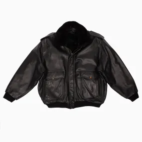 Leather Aviator Jacket