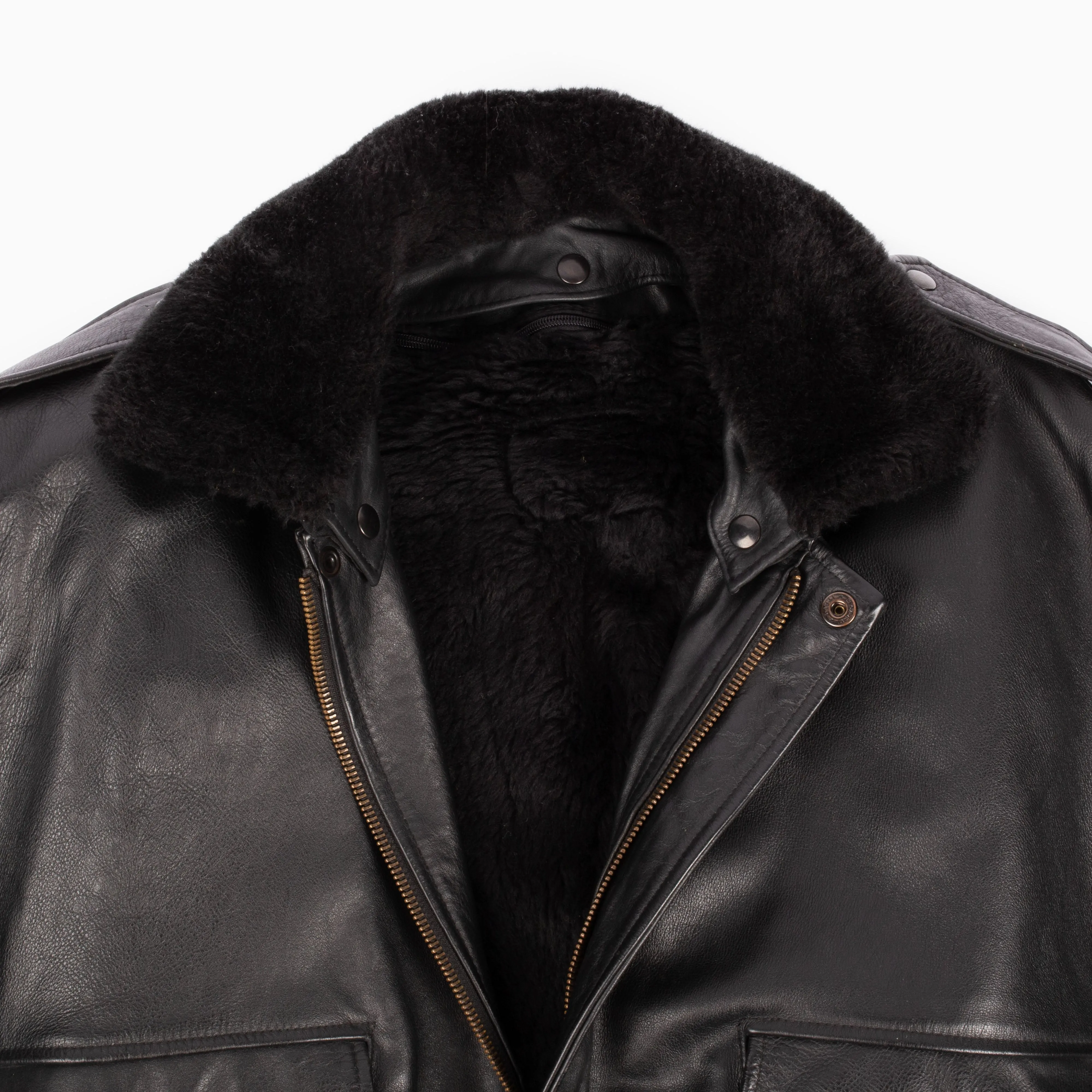 Leather Aviator Jacket