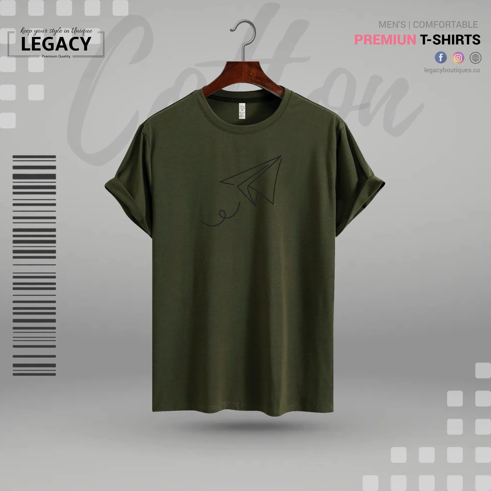 Legacy Boutiques Rubber Printed Mens Designer Edition T Shirt |  Bangladesh