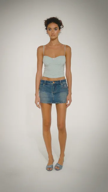 Lola Top (Mint) (Final Sale)