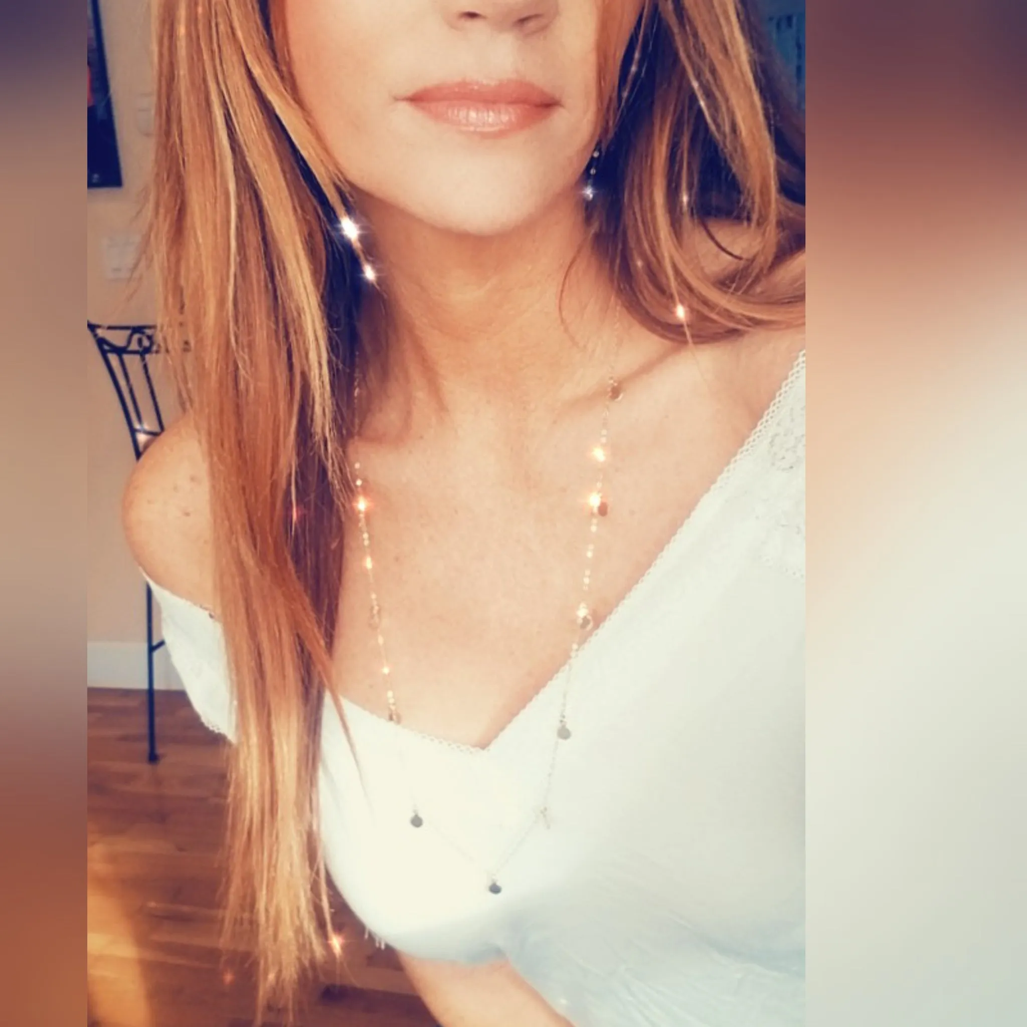 Long Coin Necklace