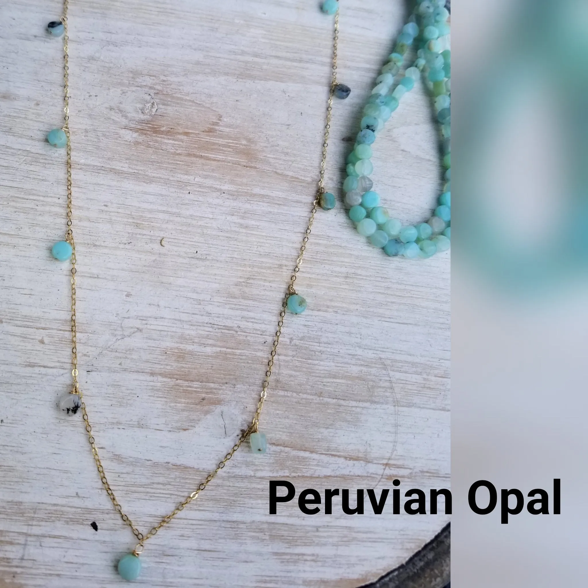 Long Coin Necklace
