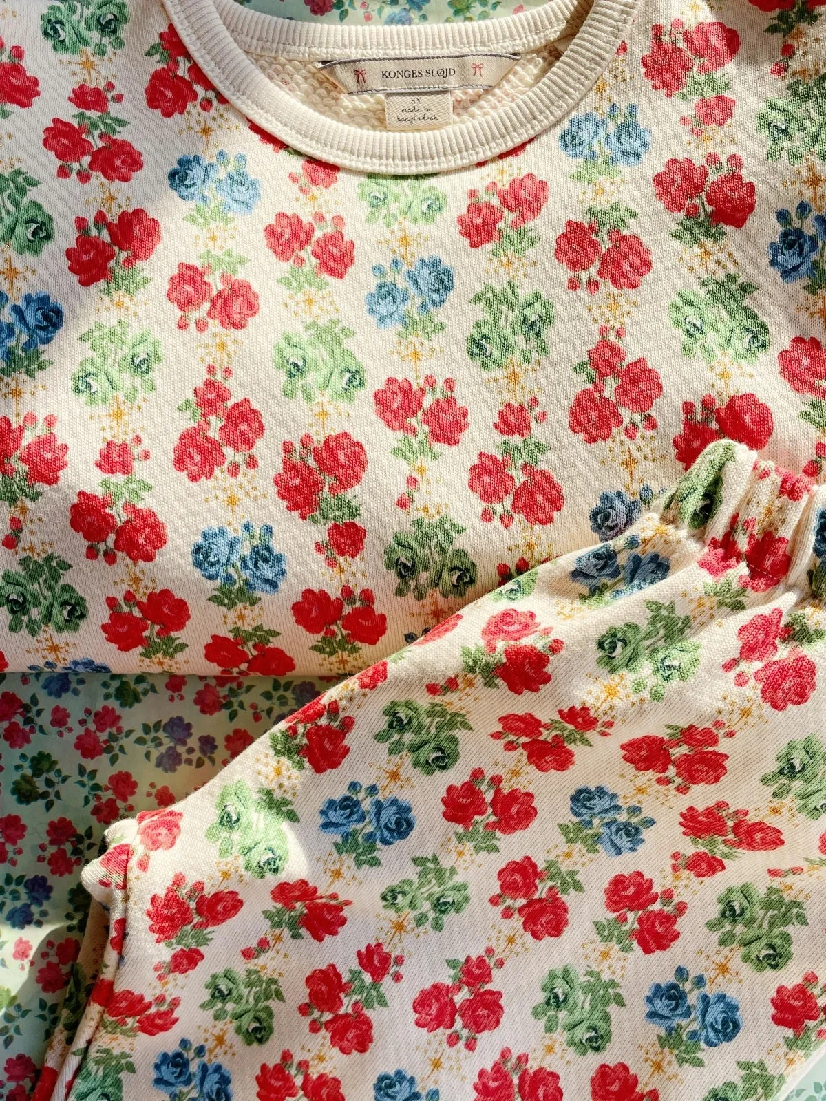 Loupy Lou Floral Sweat Set