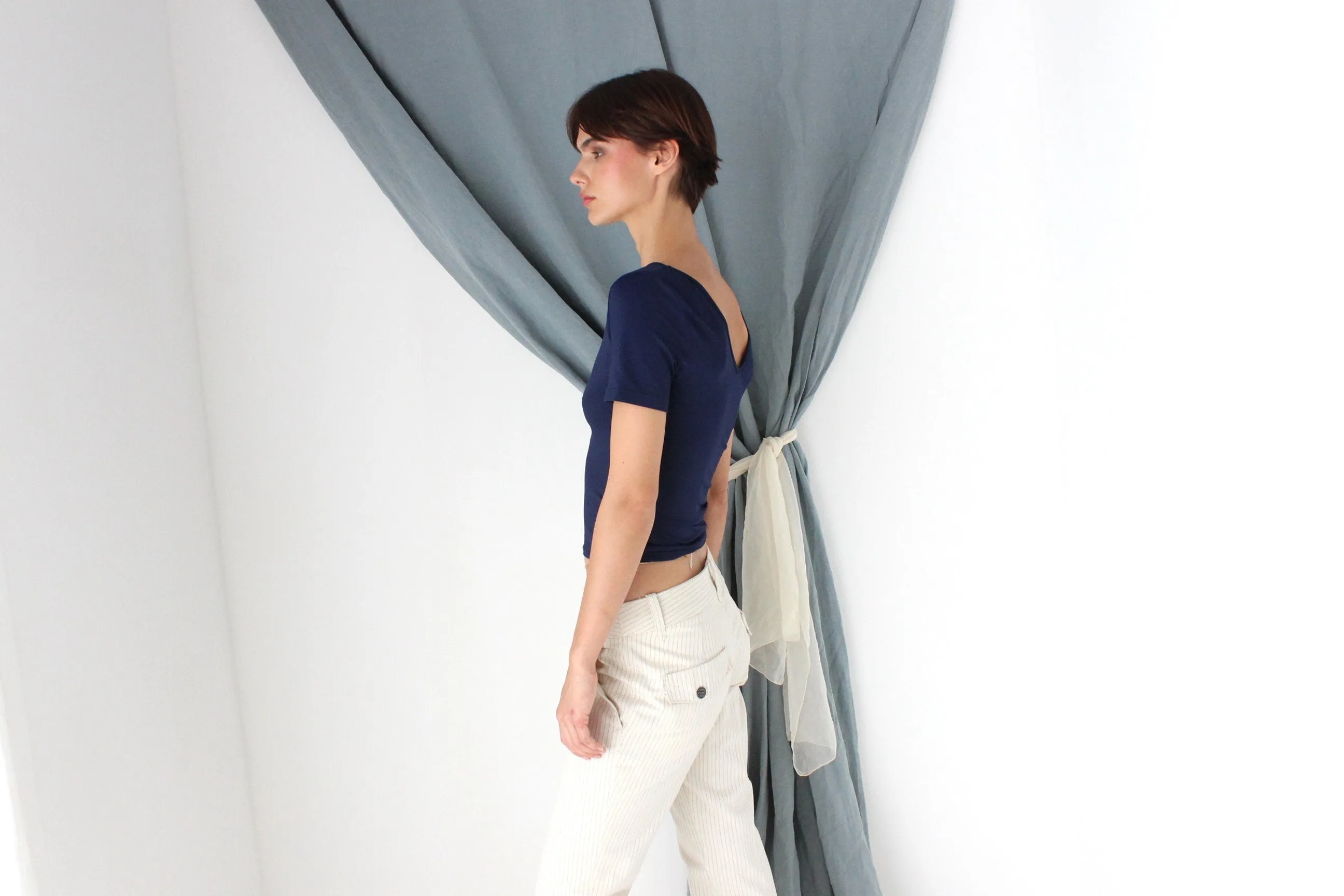 MADE IN ITALY 90s Intimissi V Neck Tee