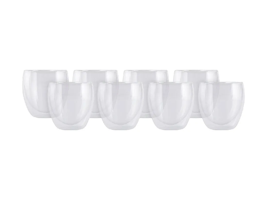 Maxwell & Williams Blend Double Wall Cup 250ML Set of 8 GB