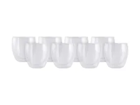 Maxwell & Williams Blend Double Wall Cup 250ML Set of 8 GB