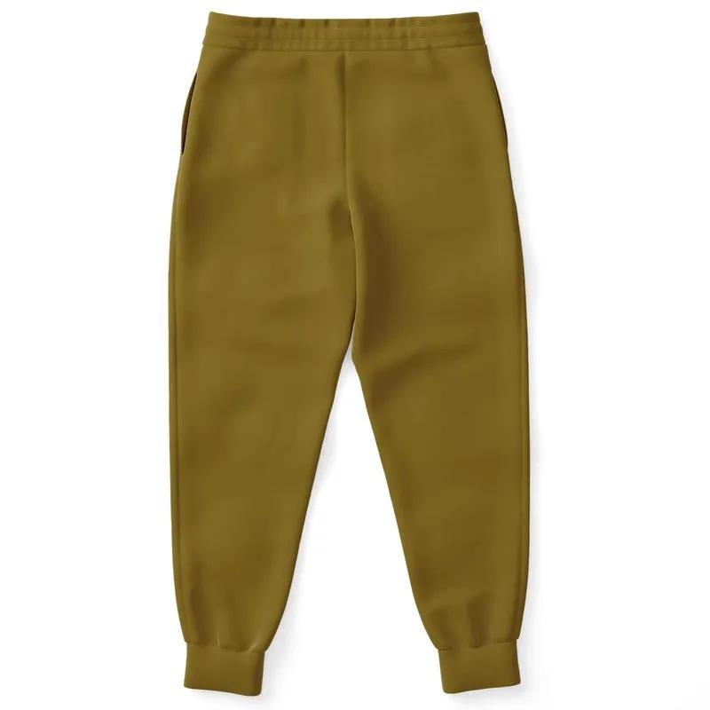 Medium Dark Orange Yellow Joggers | Unisex | with PLUS sizes | Medium Dark Pure Orange Yellow | C0M25Y100K60