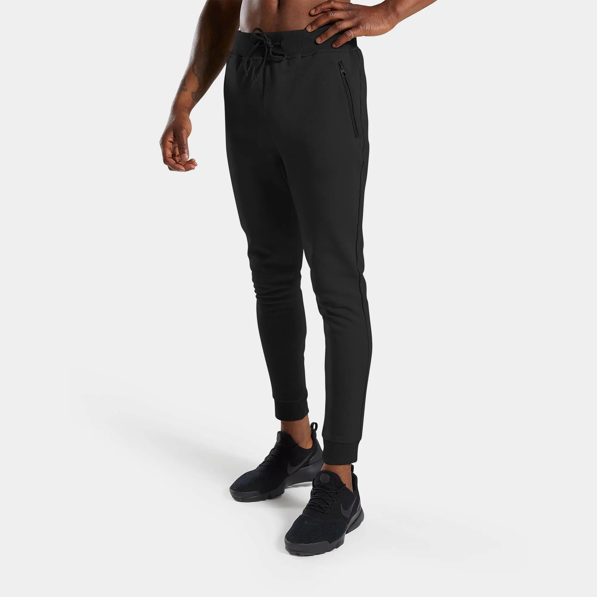 Men's Joggers with Zipper Pockets