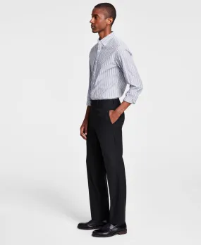 Michael Kors Mens Classic fit Dress Pants 40 / 32 Black Solid