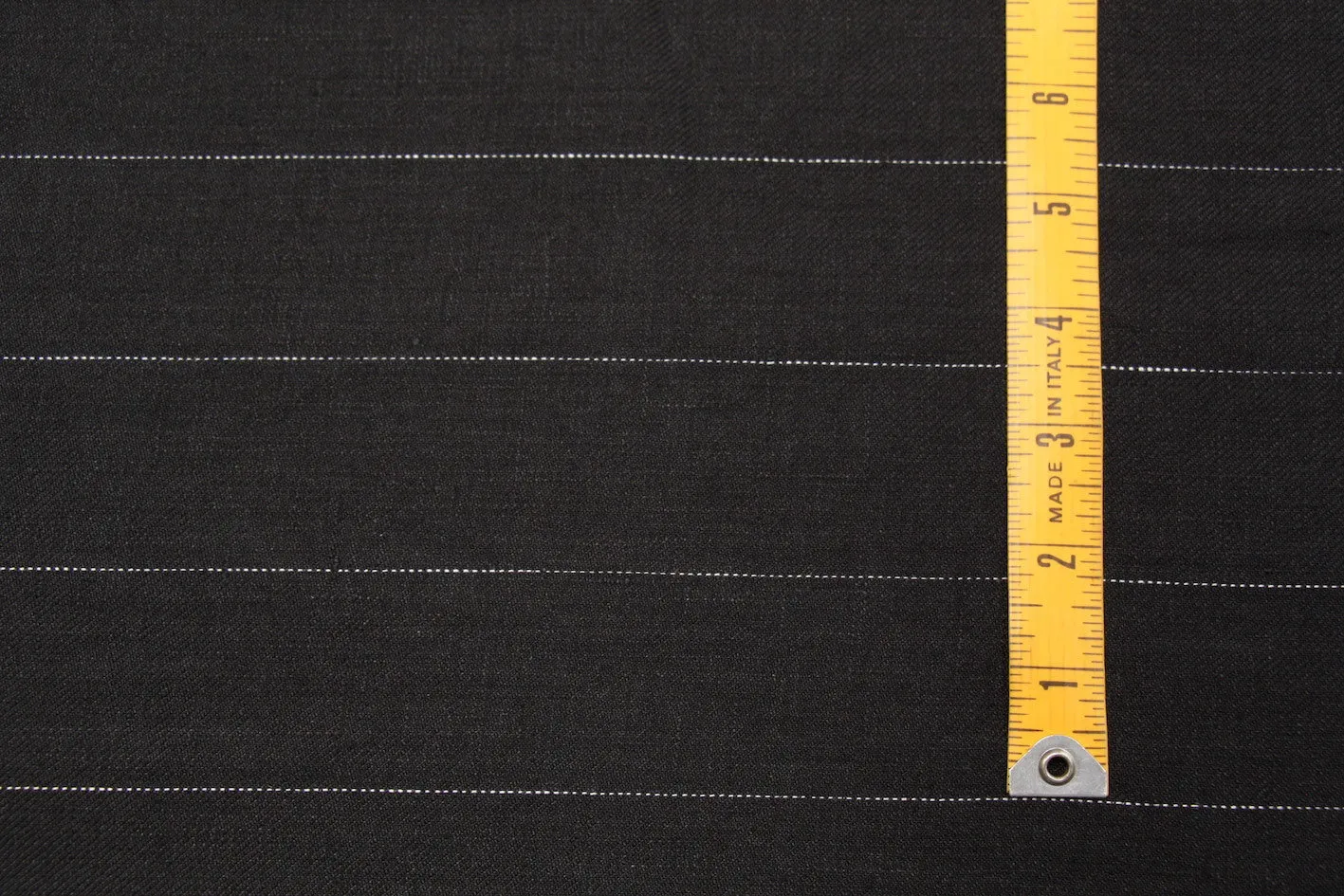 Midnight Stripe Linen