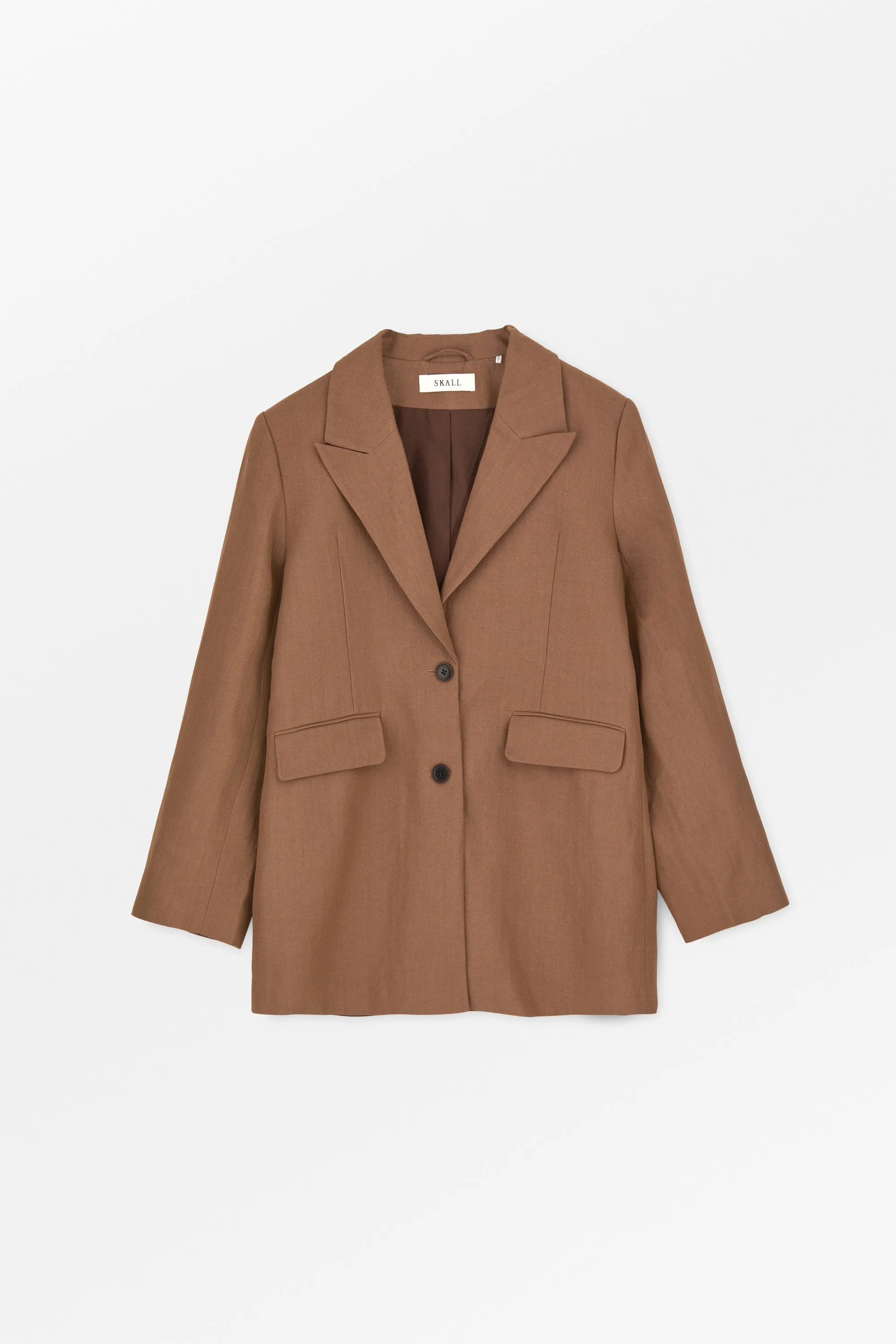 Milan blazer - Warm brown