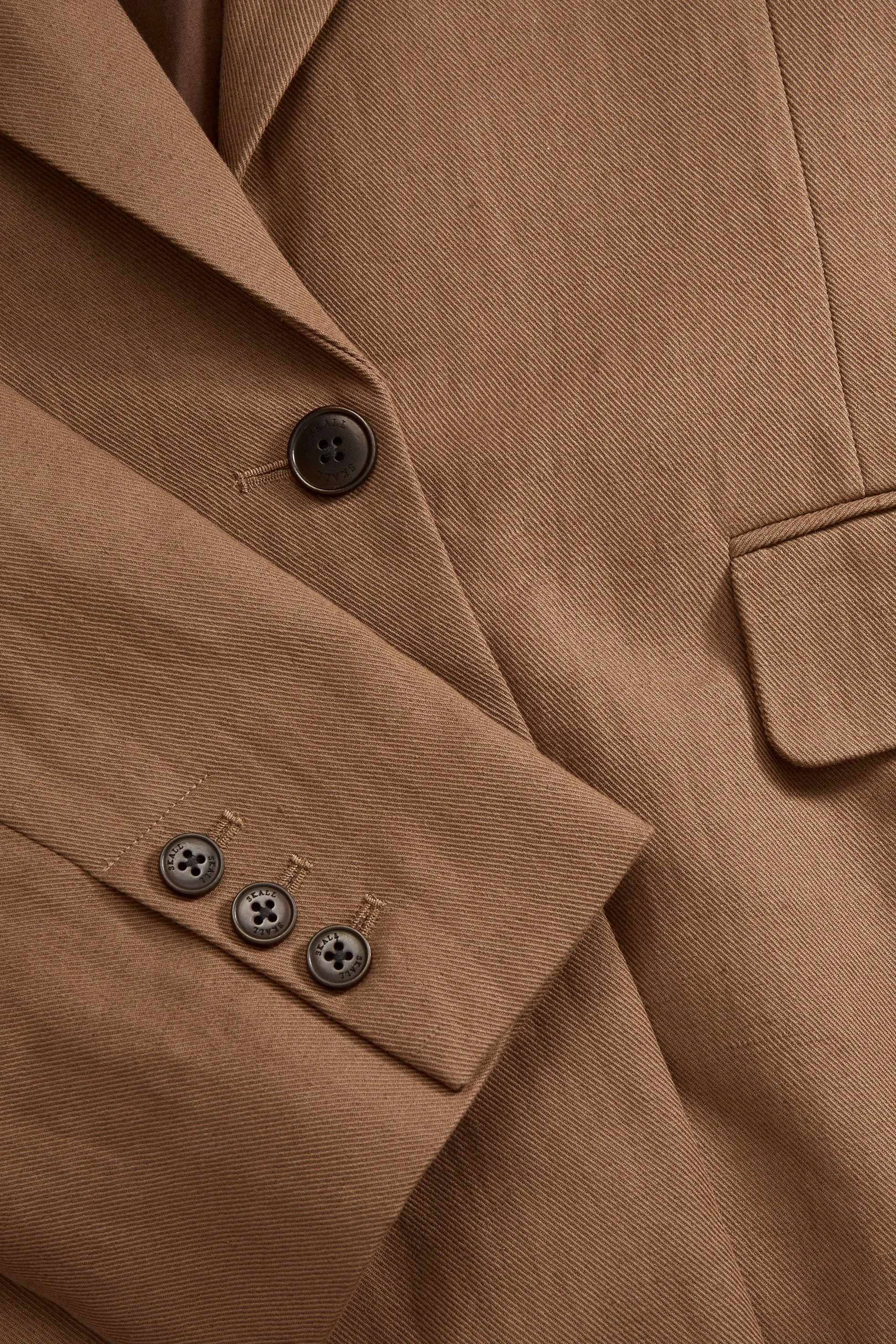 Milan blazer - Warm brown