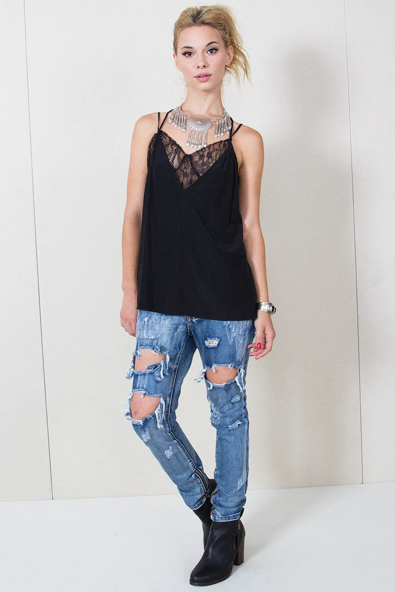 Mystery Lace Top