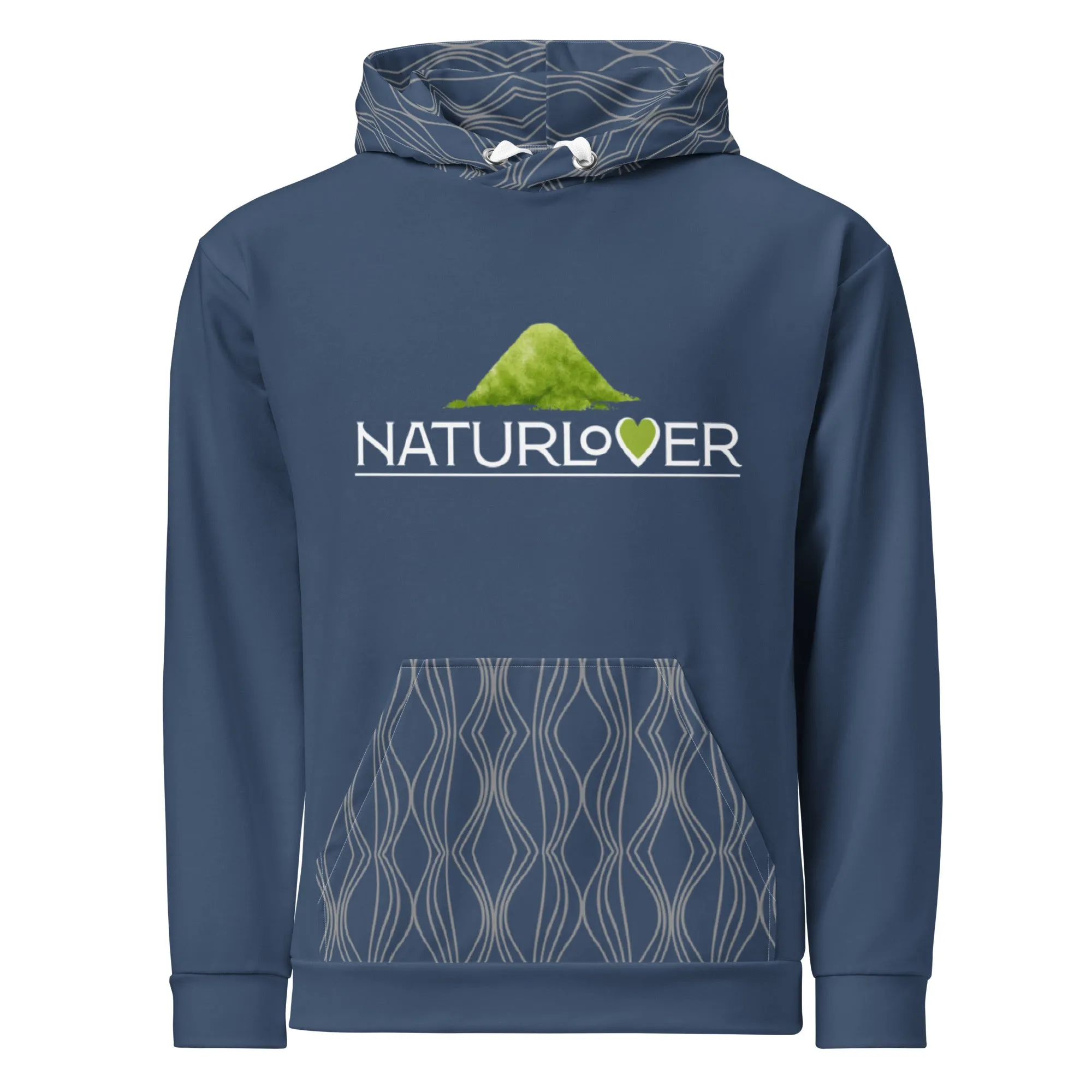 NaturLoVer Recycling Hoodie SPECIAL Edition, blau