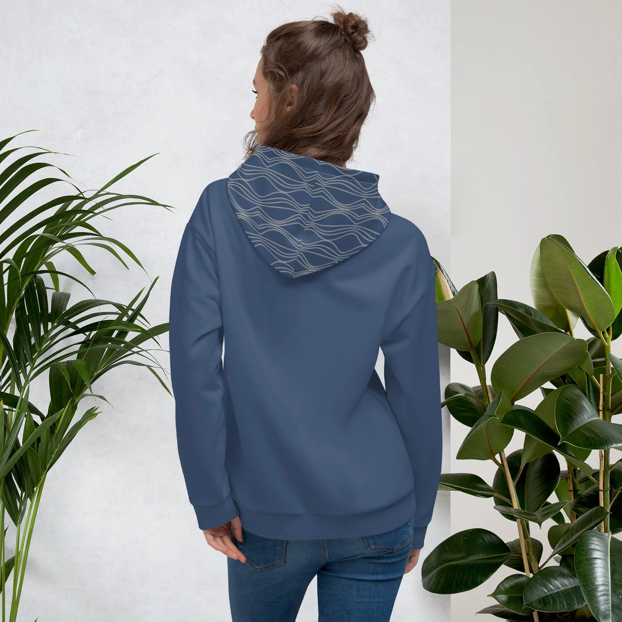 NaturLoVer Recycling Hoodie SPECIAL Edition, blau
