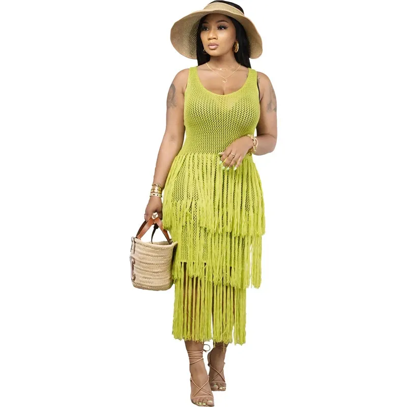 NEW beach wear bohemian dress