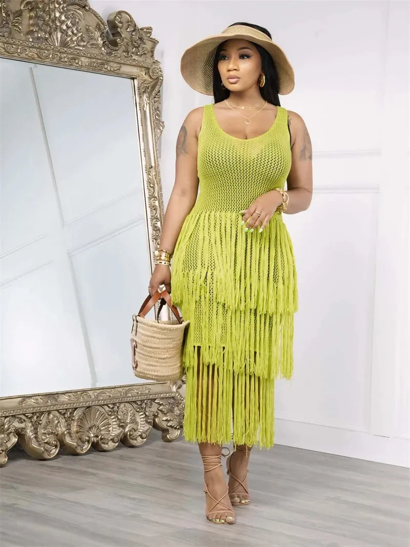 NEW beach wear bohemian dress