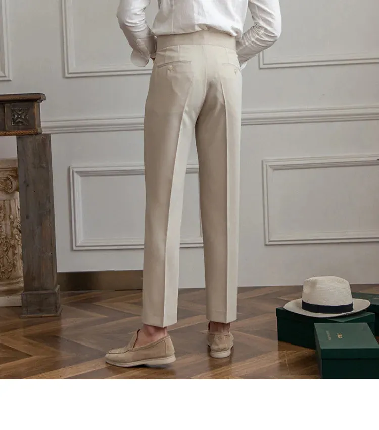 Noble Wear Oxford High Waist Pants