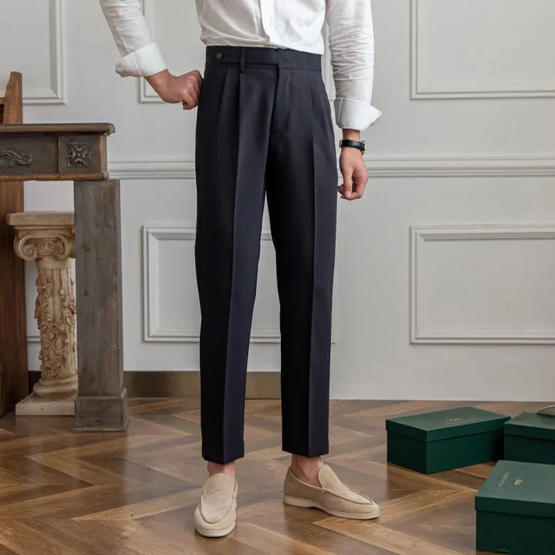 Noble Wear Oxford High Waist Pants