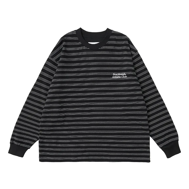 NORYBRAND ドローストリングボーダーTシャツ NGA010