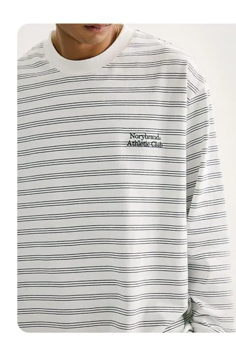 NORYBRAND ドローストリングボーダーTシャツ NGA010