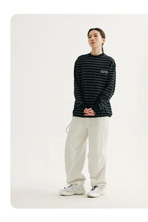NORYBRAND ドローストリングボーダーTシャツ NGA010