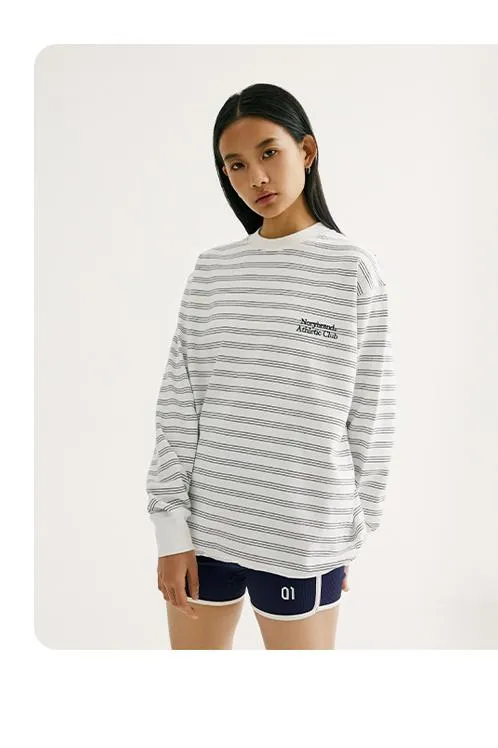 NORYBRAND ドローストリングボーダーTシャツ NGA010
