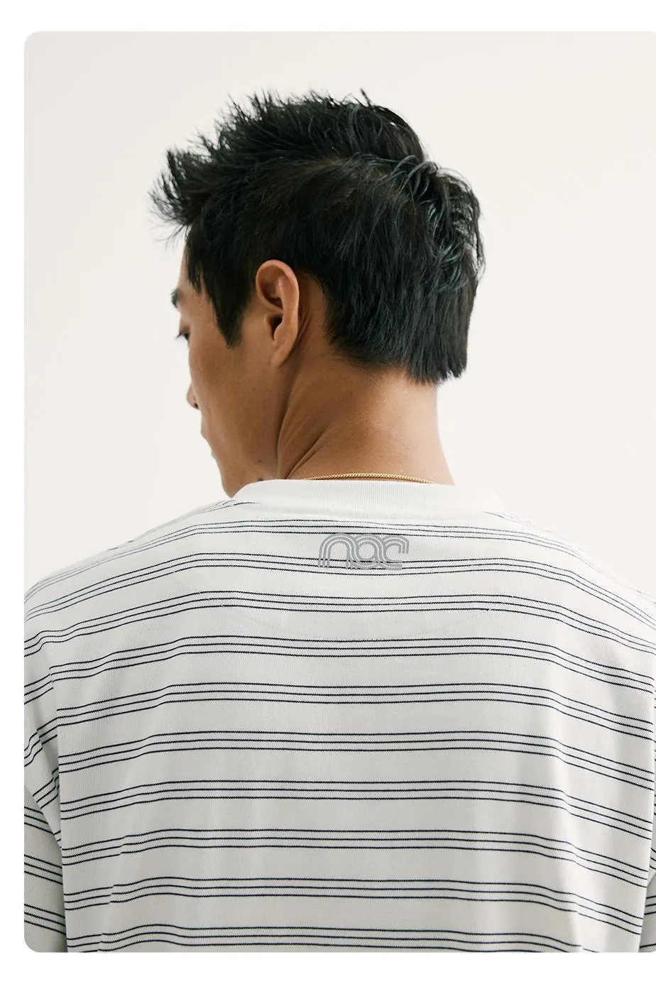NORYBRAND ドローストリングボーダーTシャツ NGA010