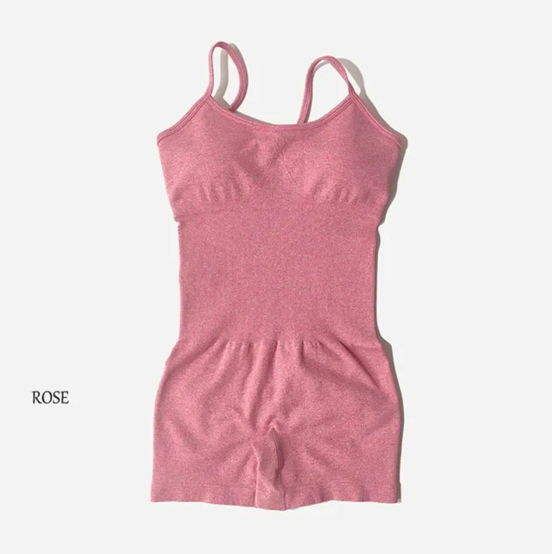 One Piece Slimming And Padded Short Bodysuit