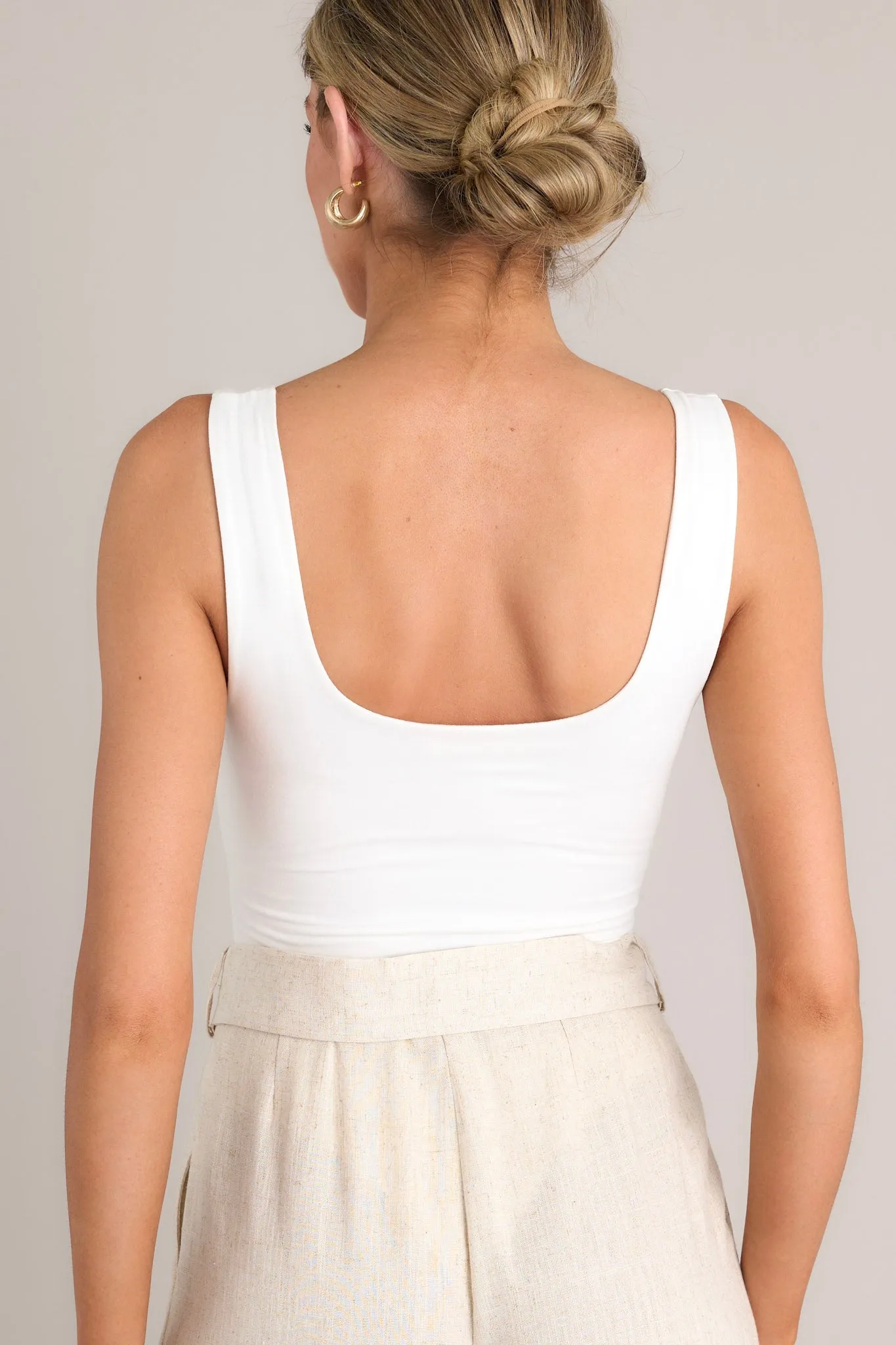 Only One White Bodysuit