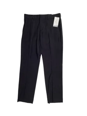 Perry Ellis Portfolio Mens Modern Fit Check Suit Dress Pants Black 30 x 30