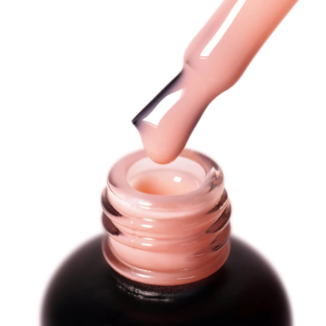 PNB Camouflage base coat Peach gel nail polish Magnolia 8ml