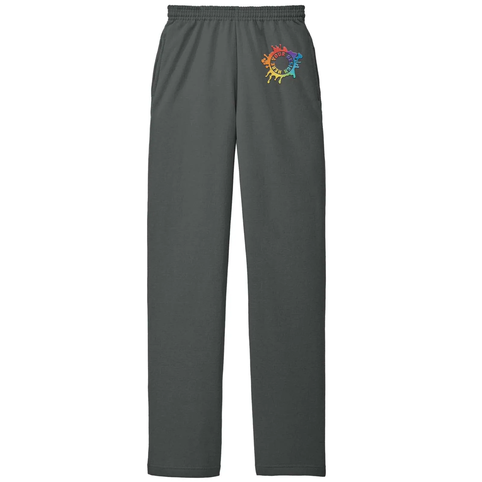 Port & Company® Core Fleece Sweatpant with Pockets Embroidery