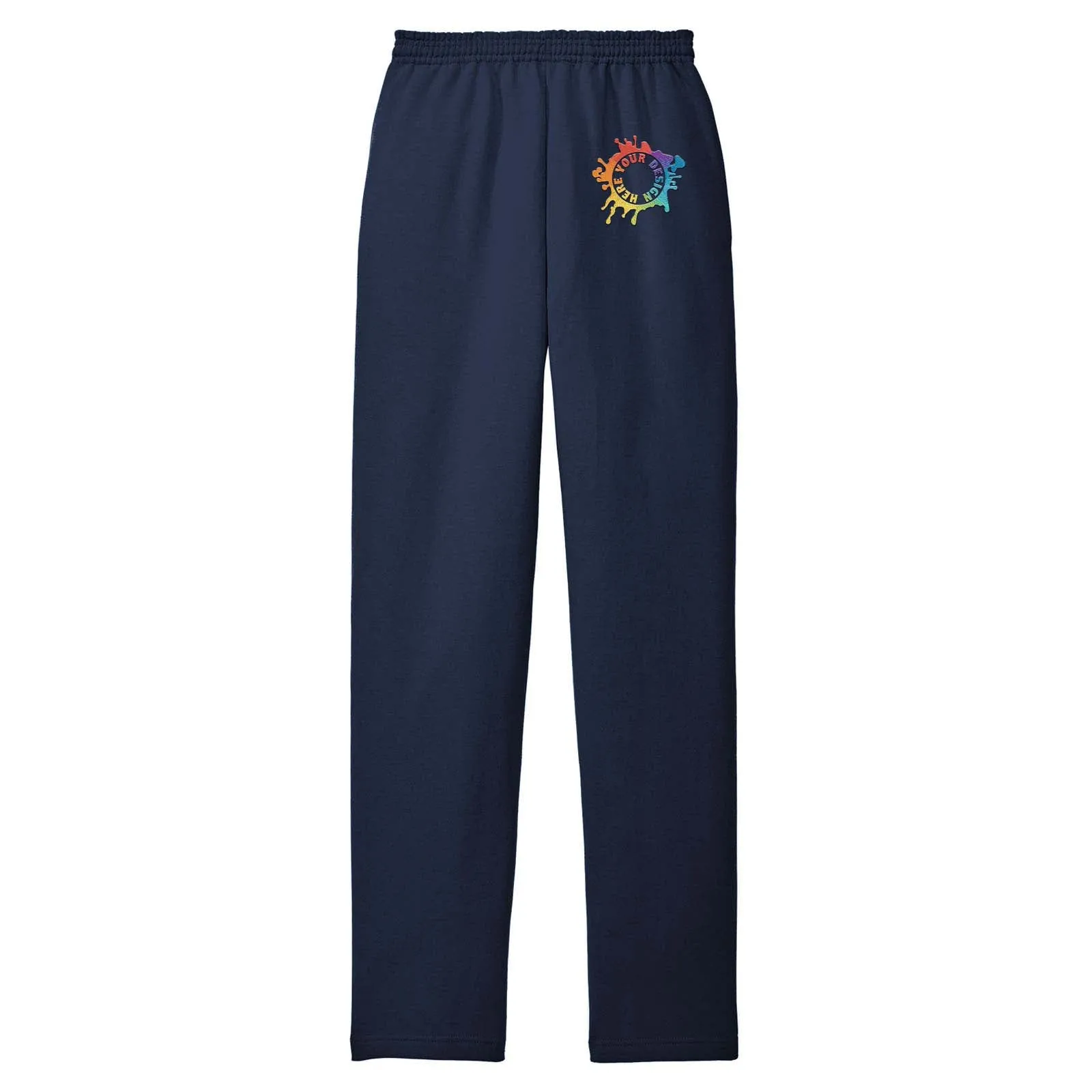 Port & Company® Core Fleece Sweatpant with Pockets Embroidery