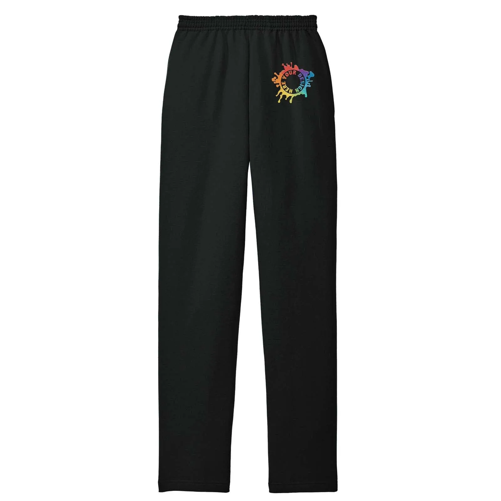 Port & Company® Core Fleece Sweatpant with Pockets Embroidery
